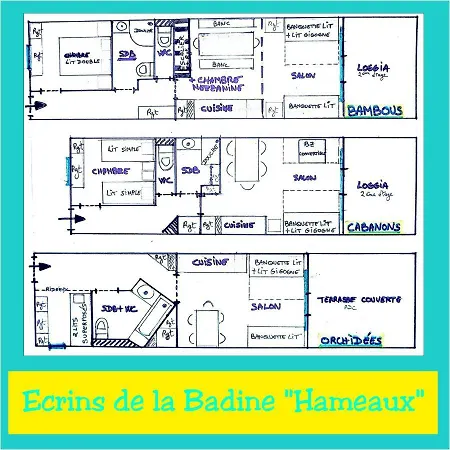 Les Ecrins De La Badine - Hameaux * הייר